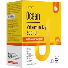 Ertürk Store Vitamin D3 600 Iu 130 Puf Oral Sprey (1 x 20 Ml)