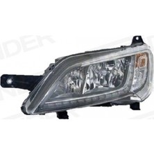 Ayfar Fiat Ducato - Peugeot Boxer - Citroen Jumper (2014 Yılında Çıkan Kasa) Far Maxı - LED Sol Ballast Motorlu Nikelaj Çerçeve (Oem No: 46862291)
