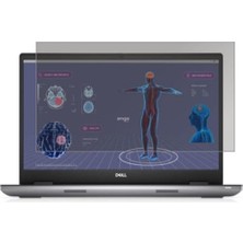 Ertürk Store Dell Precision 7780 15.6 Inç Için Gizlilik Ekran Koruyucu, 9h Temperli Nano Esnek Cam, Parlama Önleyici 16:9