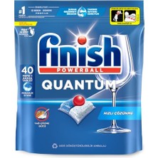 Ertürk Store Quantum 40 Kapsül Bulaşık Makinesi Deterjanı Tableti (1 x 40 Kapsül)