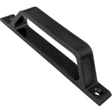 Ertürk Store Pvc ve Alüminyum Sineklik Tutamağı Siyah Plastik D Kol Kulp 12 cm