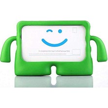 Ertürk Store Apple iPad Mini 4 ile Uyumlu Çocuklara Özel Silikon Case A1538 A1550 Yeşil