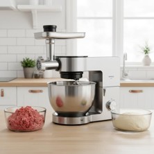 Ertürk Store Multichef Ultra Kıyma Çekme/sucuk-Sosis/içli Köfte Ap. Hamur Yoğurma Makinesi 2000W 8l Inox