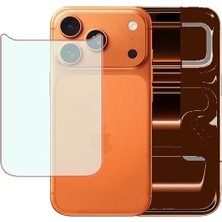 Ertürk Store iPhone 17 Pro Uyumlu Mat Arka Esnek Nano Koruyucu
