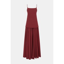 Staud Terracotta Maxi Dress