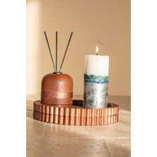 Giselle: Copper Sapphire Candle No:3