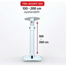 Electroon TRK-400MT-100 Teleskopik Uzatma Tavan Ayak 100CM+100CM