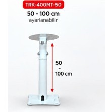 Electroon TRK-400MT-50 Teleskopik Uzatma Tavan Ayak 50CM+50CM