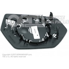 Seat Leon Elektrıklı Ayna Camı 2021--DEN Itibaren; Isıtmalı Sol 5FA857521A (Oem No: 5FA857521A)