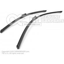 Denso Silecek Süpürgesı Ön Takım 119303 ( 530 / 530 mm ) (Muz Tıp) Vw Fabıa-Roomster Bm 07-14 (Oem No: 5J1998001)