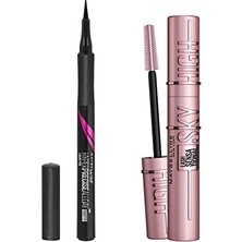 Ertürk Store Hyper Precise Eyeliner - Black + Lash Sensational Sky High Maskara
