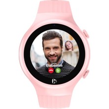 Ertürk Store Saat; Watch 5s Çocuk Akıllı, Görüntülü Arama, Gps, Sos, Sağlık Takibi, Nabız Ölçer, Spo2ölçer, Adımsayar, Güvenli Alan, Gorilla Glass Dokunmatik Ekran, Güvenli Liste, IP67 Suya Dayanıklı (Pembe)