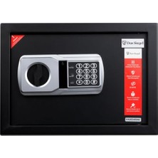 Ertürk Store Das Siegel Çelik Elektronik Şifreli ve 2 Anahtarlı Para Değerli Eşya Ofis Ev Otel Kasası 25DSAB