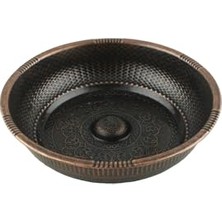 Ertürk Store Eskitme Bakır Hamam Tası, Ağır Pirinç, Kurna Hamam Tas, Bronz