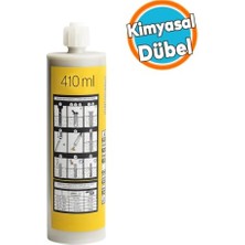 Ertürk Store Polyester Bazlı Iki Bileşenli Kimyasal Dübel, 410 Ml; Beton Dübel, Iç ve Dış Mekan Ankraj Malzemesi
