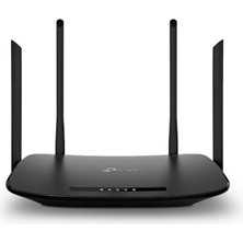Ertürk Store Archer VR300 AC1200 Mbps Kablosuz Dual-Band Fiber Destekli Vdsl/adsl Modem Router, 4 Ethernet Portu ve 4 Harici Anten