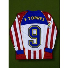 North Babıl Efsane Nostaljik Atletico Madrid Fernando Torres Uzun Kollu Forma