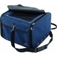 Ertürk Store Arca Köpek Kutusu; Taşıma Kutusu, Geniş Açıklık, Katlanabilir, Ayarlanabilir Omuz Askısı, Emniyet Kemeri, Maks. 8 Kg, 38 x 38 x Y 29 cm