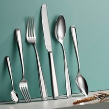 Ertürk Store Claude 72 Parça 12 Kişilik Çatal Kaşık Bıçak Takımı
