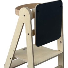 Ertürk Store Fold Katlanır Öğrenme Kulesi Için Yazı Tahtası, Montessori Yazı Tahtası
