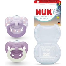 Ertürk Store 0-6 Ay Mor Gece ve Gündüz Emziği, 2'li Set, Fc Classic