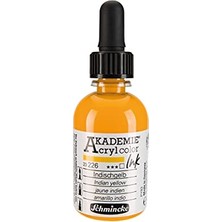 Ertürk Store Akademie Akrilik Mürekkep, 50 Ml, 226 Indian Yellow