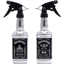 Ertürk Store 500 ml Profesyonel Kuaför Suluğu | Yüksek Kaliteli Valf Sistemi ile Ithal Su Püskürtme Şişesi | Berber ve Kuaför Kullanımı Için Dayanıklı Sprey Saç Nemlendirme Şişesi (Metalik Gri)