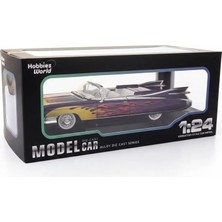 Kaia Life 1901-601A Hobb.worl.1/24 Cadillac Eldorad Alev Metal Model Araba