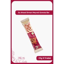 Ülker Go Ahead Orman Meyveli Granola Bar - 25 Gram - 9 Adet