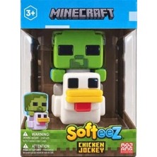 Beta Minecraft Softeez Chicken Jockey Figür