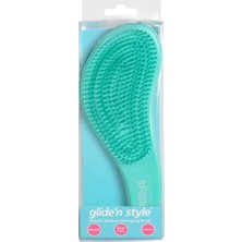 Ertürk Store Metalik Gökkuşağı Ergonomik Saç Açma ve Tarama Fırçası GS247