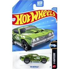 Ertürk Store Tekli Oyuncak Araba '69 Chevelle JJK83 (Kısa Kart)