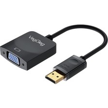 Ertürk Store Displayport (Dp) To VGA Full Hd 1080P 60Hz Çevirici Dönüştürücü Adaptör