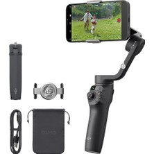 Ertürk Store Osmo Mobile 6; Akıllı Telefon Gimbal Sabitleyici, Dahili Uzatma Çubuğu, Taşınabilir ve Katlanabilir, Shotguides Özellikli Android ve iPhone Gimbal, Vlogging Sabitleyici | 3 Eksenli Telefon Gimbal
