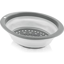 Ertürk Store 23 * 29 * 9 cm Katlanır Akordiyon Yuvarlak Süzgeç
