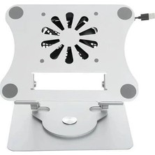 Str Store J41 Metal Laptop ve Tablet Fanı (360° Dönebilen J41 Metal Laptop Standı)