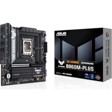 Ertürk Store Tuf Gamıng B860M-PLUS Matx Anakart, Intel LGA1851