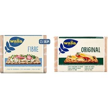 Ertürk Store Lifli Gevrek Ekmek (Crispbread Fibre) 230 G ve Sade Gevrek Ekmek (Crispbread Original) 275 G.