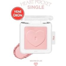 Ertürk Store Kişiselleştirilebilir Mat Tekli Far Heart Pocket Single M04 Pink Of Life, 111653
