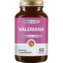 Ertürk Store Nondo Valeriana Kedi Otu 60 Kapsül Pasiflora Sarı Kantaron Rahat Bir Uyku Döngüsü Için