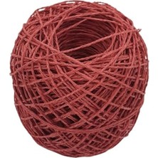 Ertürk Store 100 G Sarılmış Kâğıt Ip, Açık Kırmızı