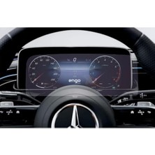 Ertürk Store Mercedes E180 W214 Dijital Gösterge Paneli ile Uyumlu Mat Ekran Koruyucu