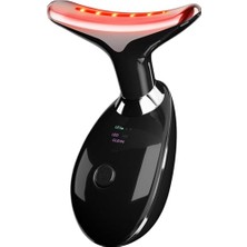 Ertürk Store Masaj Aleti, Yüz ve Boyun Kırışıklık Giderici 3 Adet Renk Modlu, Titreşimli Cilt Sıkılaştırıcı, Akne Karşıtı & Cilt Temizleyici, Boyun ve Gıdı Zayıflatıcı Etki, Kablosuz Cilt Güzelleştirme Cihazı