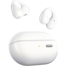 Ertürk Store Pearlclip Pro Beyaz Kablosuz Bluetooth 6.0 Kulaklık, Hi-Res, Ldac, Enc, Ows