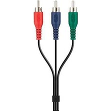 Ertürk Store BLK-F3Y080BF2M 3xrca, M/m Metal Kablo 2m Siyah