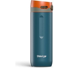 Ertürk Store Termos, 4 Action Trigger-Control Çelik 500 ml Ink Blue ST-234