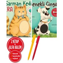 Net Çocuk Yayınları Alfa Kalem+ Ömer Canbir 2 Kitap Set (Benekli Cingöz - Yaramaz Ufaklıklar Serisi+Sarman Kedi Hera -