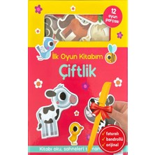 Net Çocuk Yayınları Alfa Kalem+ Ilk Oyun Kitabım - Çiftlik - Ciltli (Kolektif) Yeni Çocuk Masal ve Öykü Net Çocuk