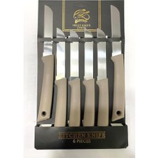 Ertürk Store CKR-2959 6'lı Meyve Bıçağı Gri