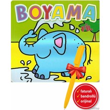 Alfa Kalem+ Fil Boyama (Kolektif) Yeni Çocuk Masal ve Öykü Net Çocuk Yayınları Kitap
